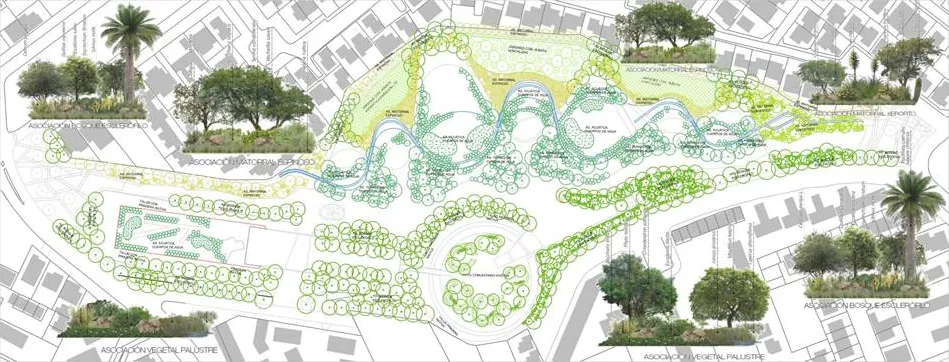 Plan de paisajismo detallado. Para Diseño, Planificación y Restauración de Paisaje y Soluciones Integrales